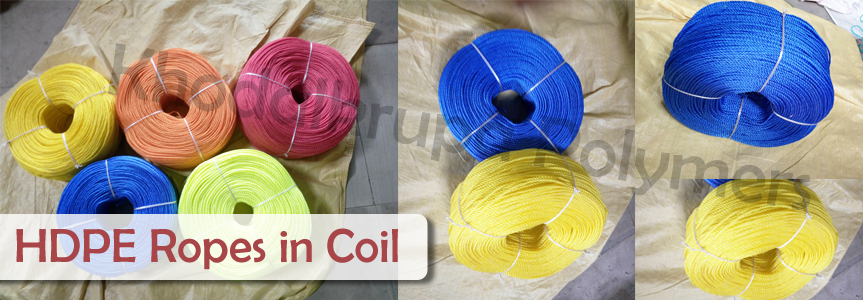 HDPE Ropes in Coil